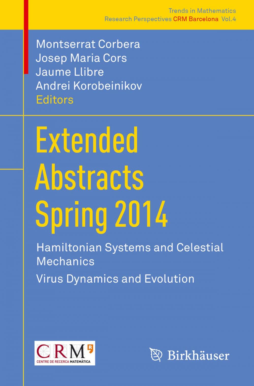 Big bigCover of Extended Abstracts Spring 2014