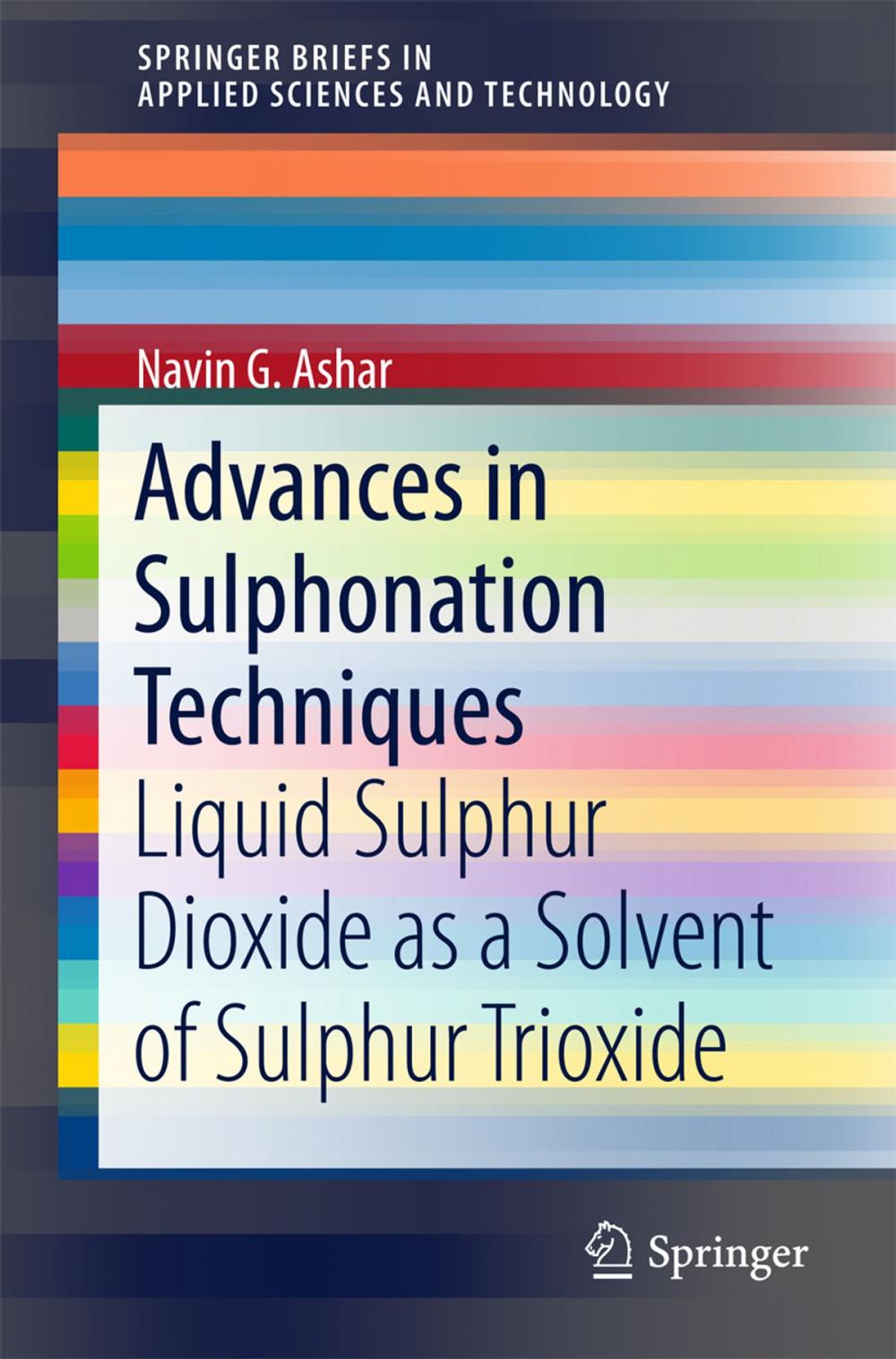 Big bigCover of Advances in Sulphonation Techniques