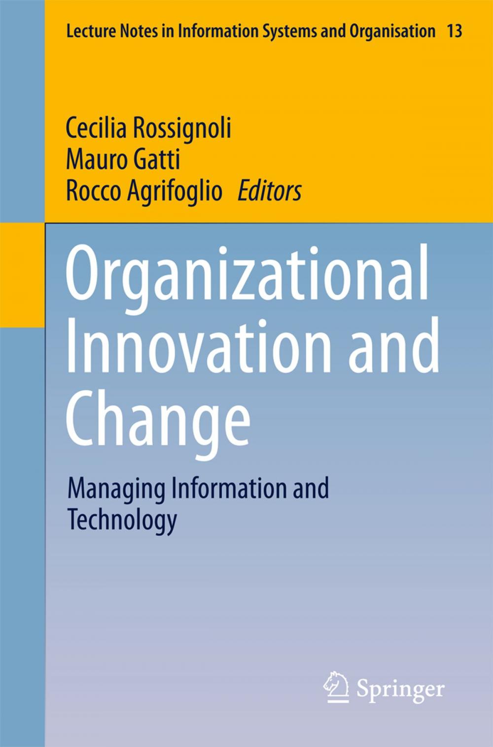 Big bigCover of Organizational Innovation and Change