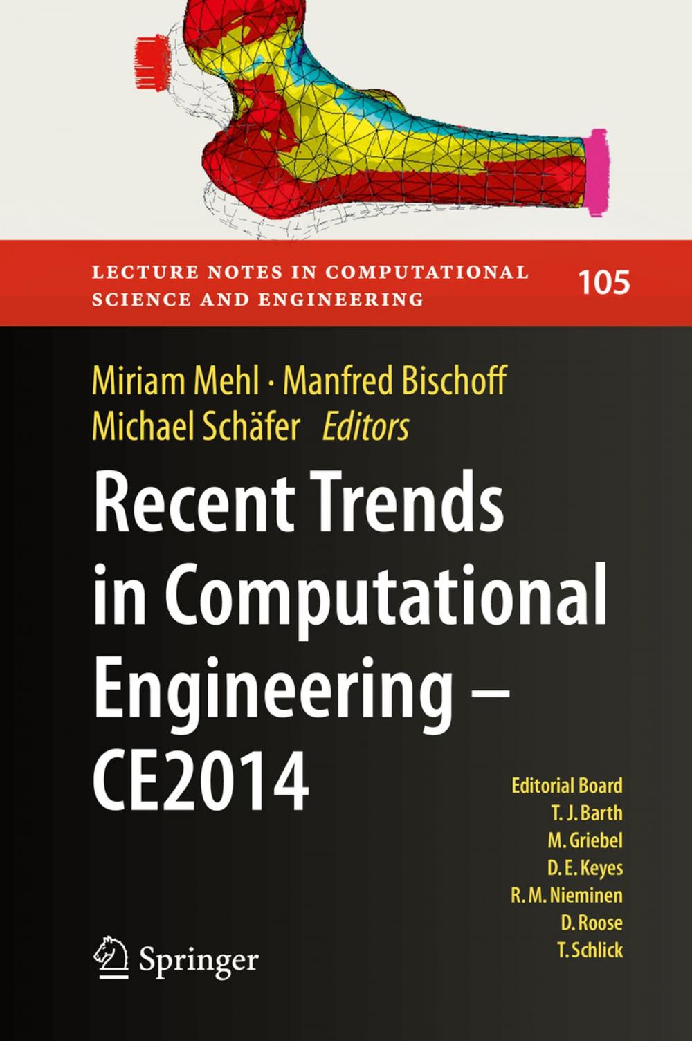 Big bigCover of Recent Trends in Computational Engineering - CE2014