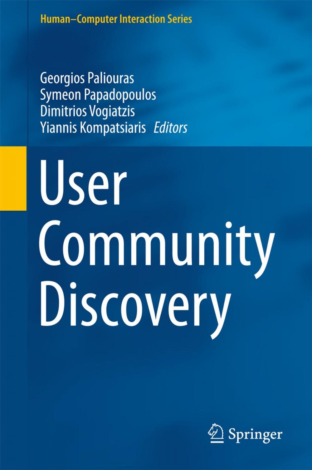 Big bigCover of User Community Discovery