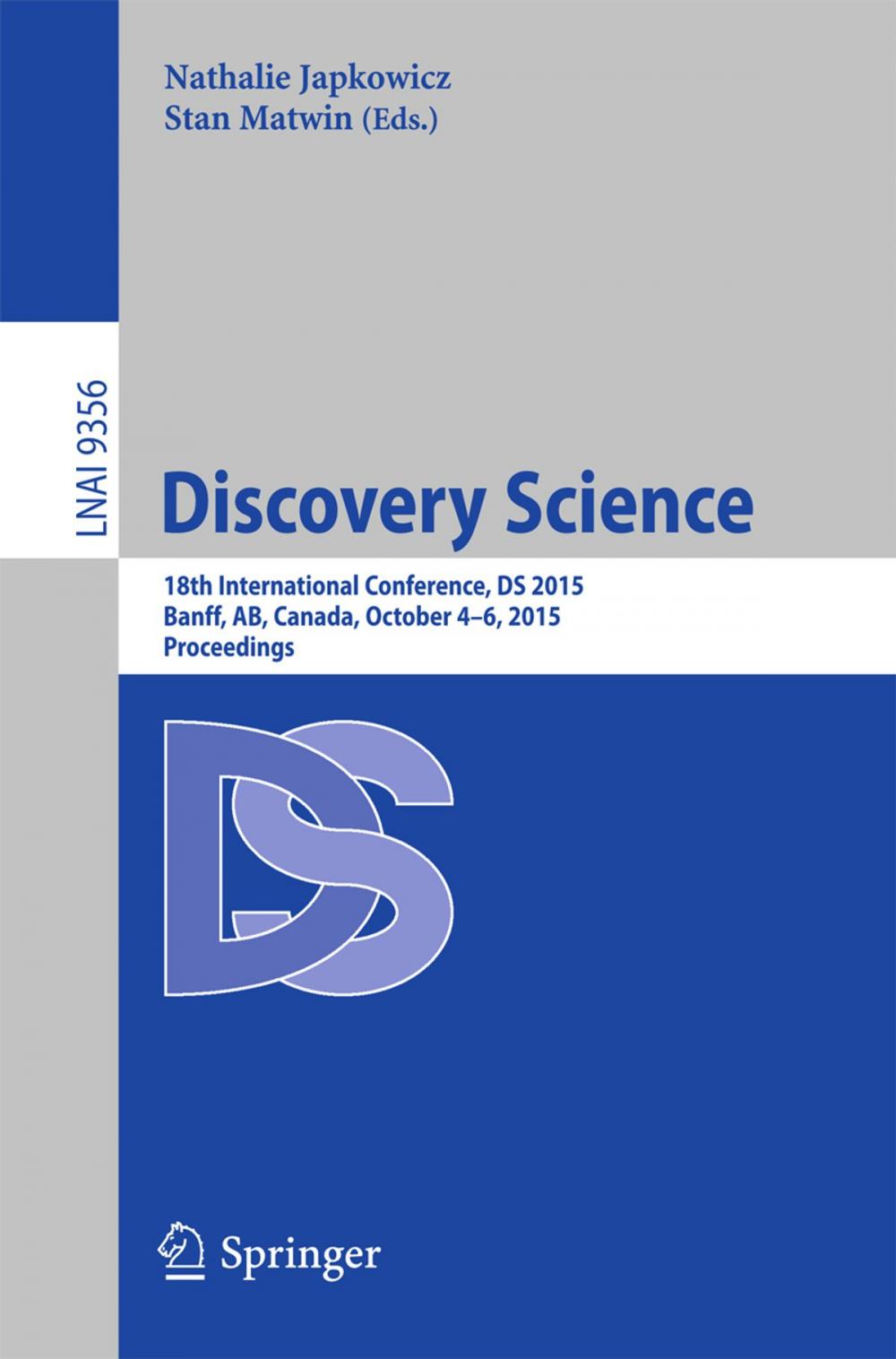 Big bigCover of Discovery Science