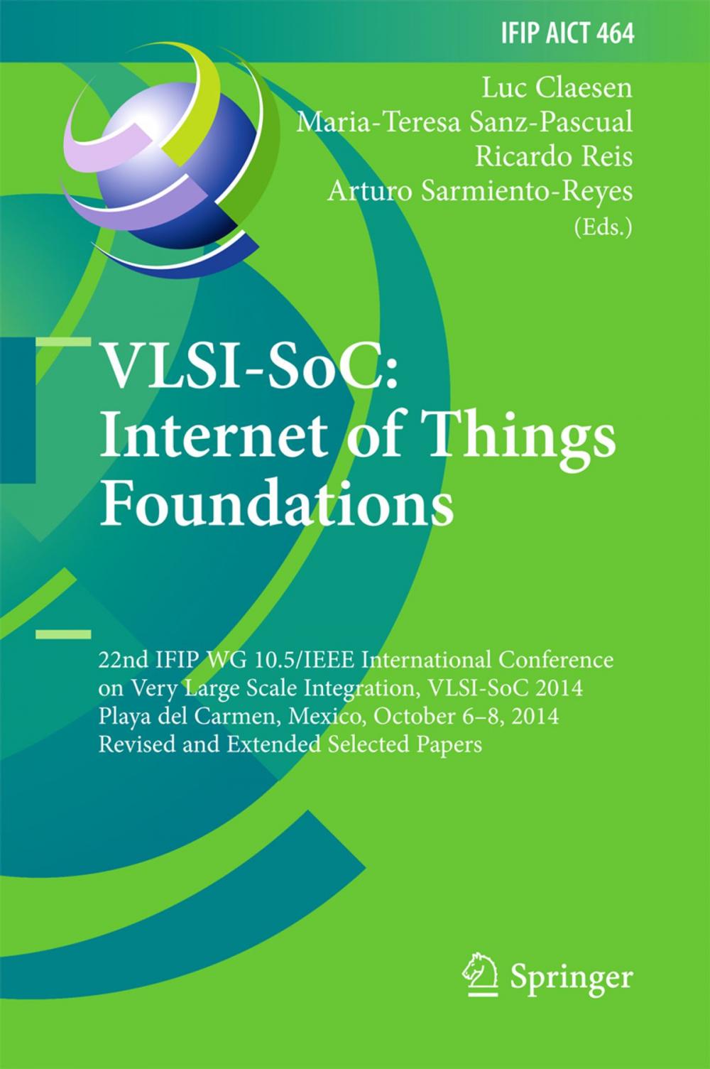 Big bigCover of VLSI-SoC: Internet of Things Foundations