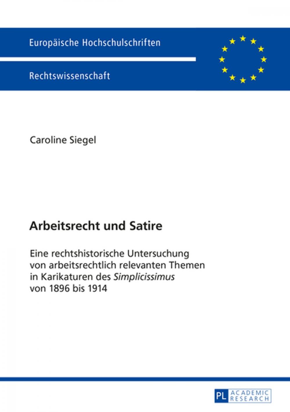 Big bigCover of Arbeitsrecht und Satire