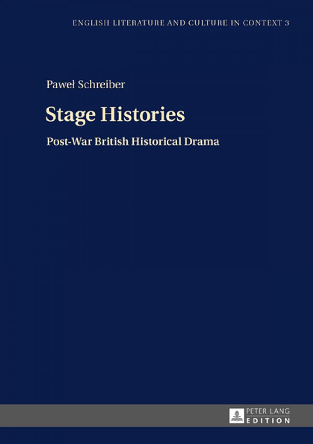 Big bigCover of Stage Histories