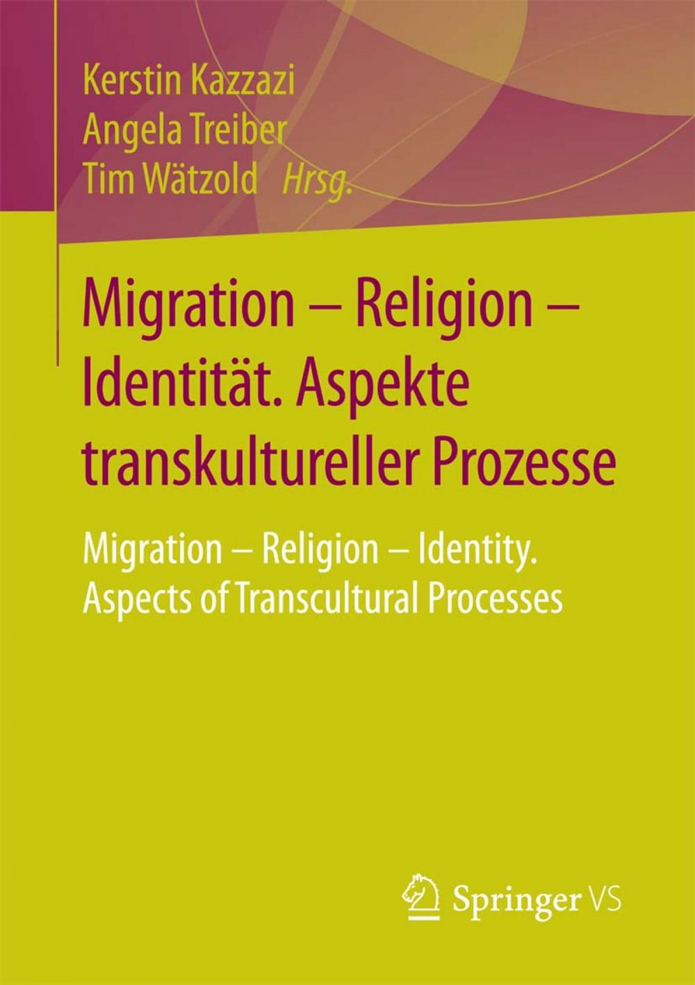 Big bigCover of Migration – Religion – Identität. Aspekte transkultureller Prozesse