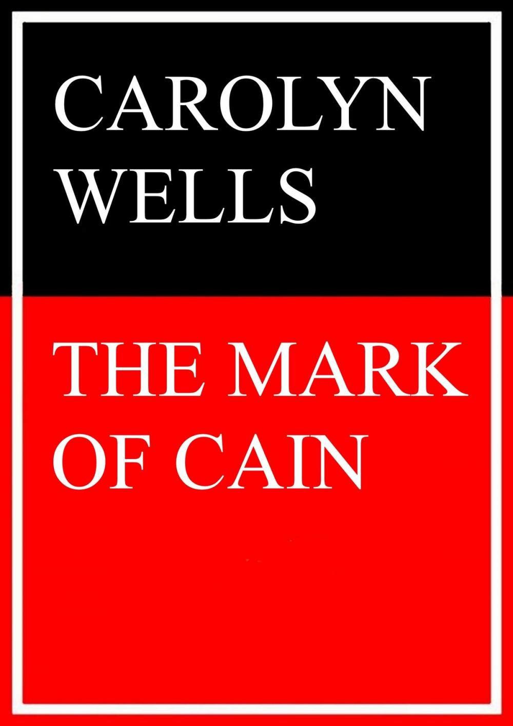 Big bigCover of The Mark of Cain