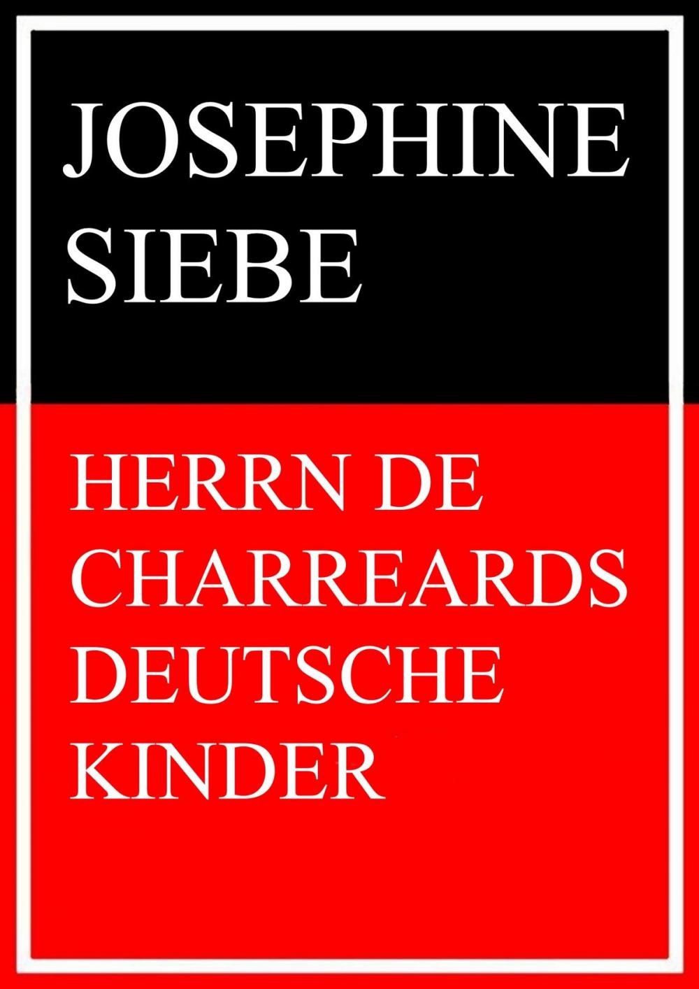 Big bigCover of Herrn de Charreards deutsche Kinder