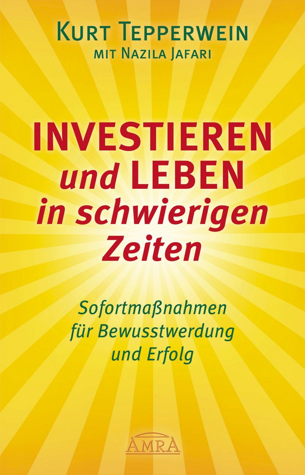 Big bigCover of Investieren und Leben in schwierigen Zeiten