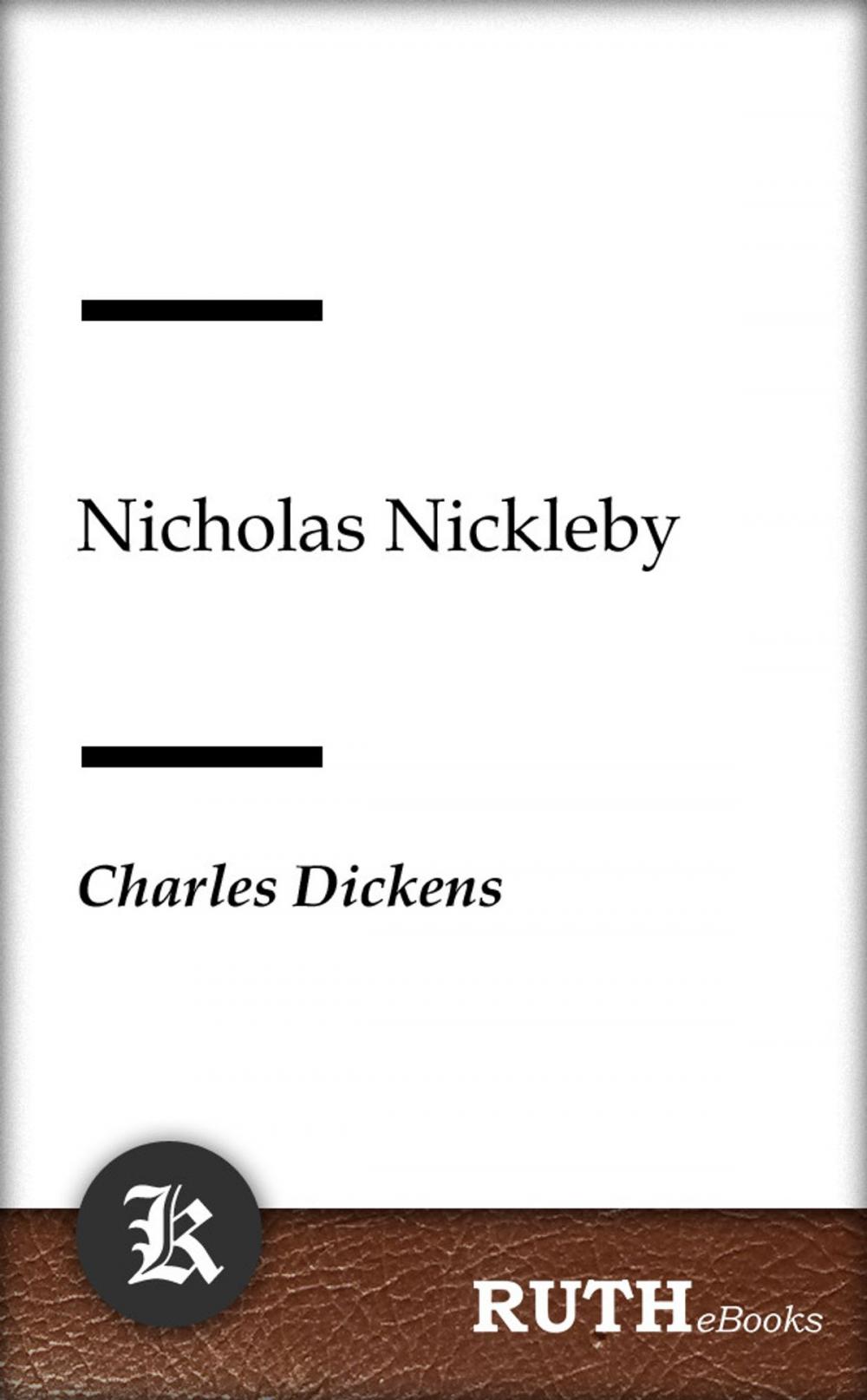 Big bigCover of Nicholas Nickleby