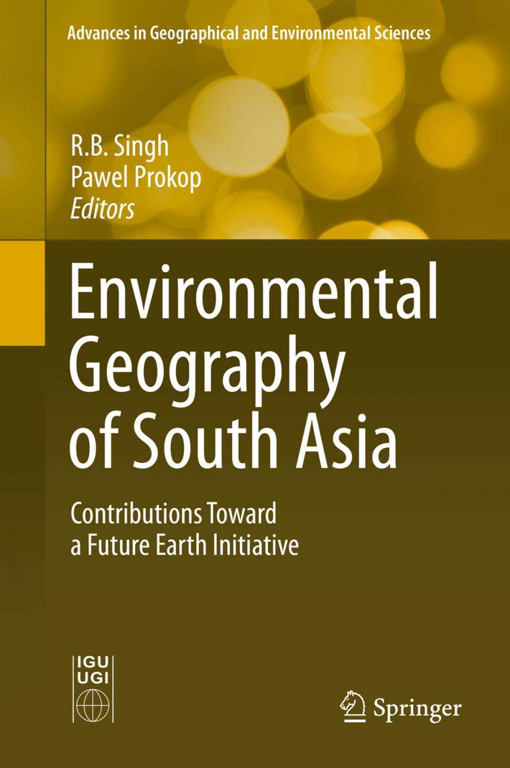 Big bigCover of Environmental Geography of South Asia