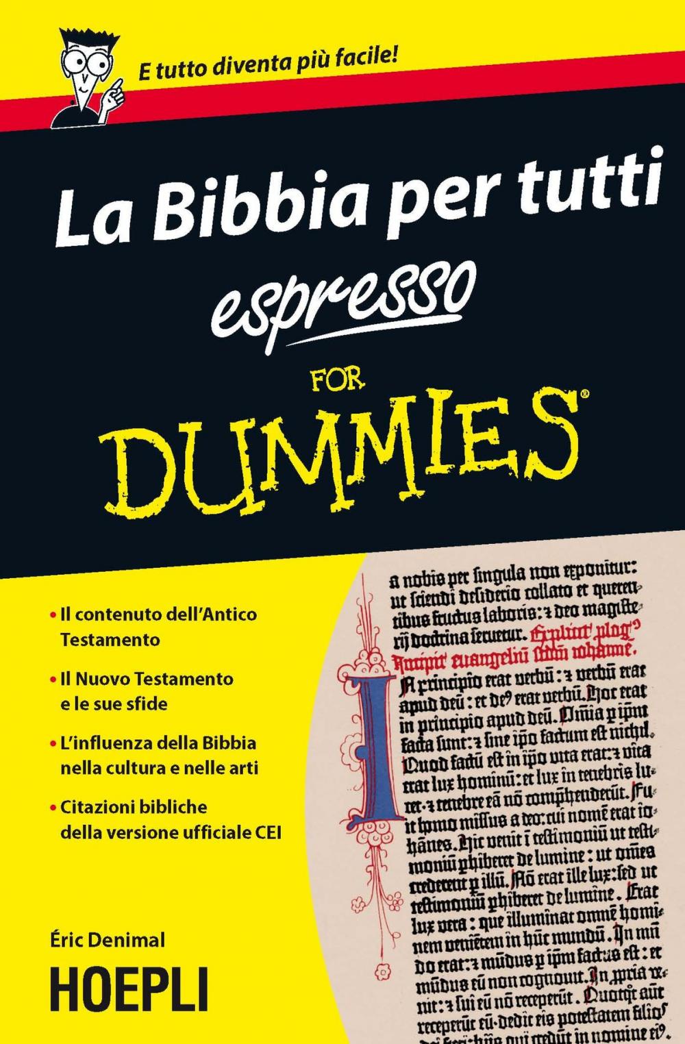 Big bigCover of La Bibbia per tutti espresso For Dummies