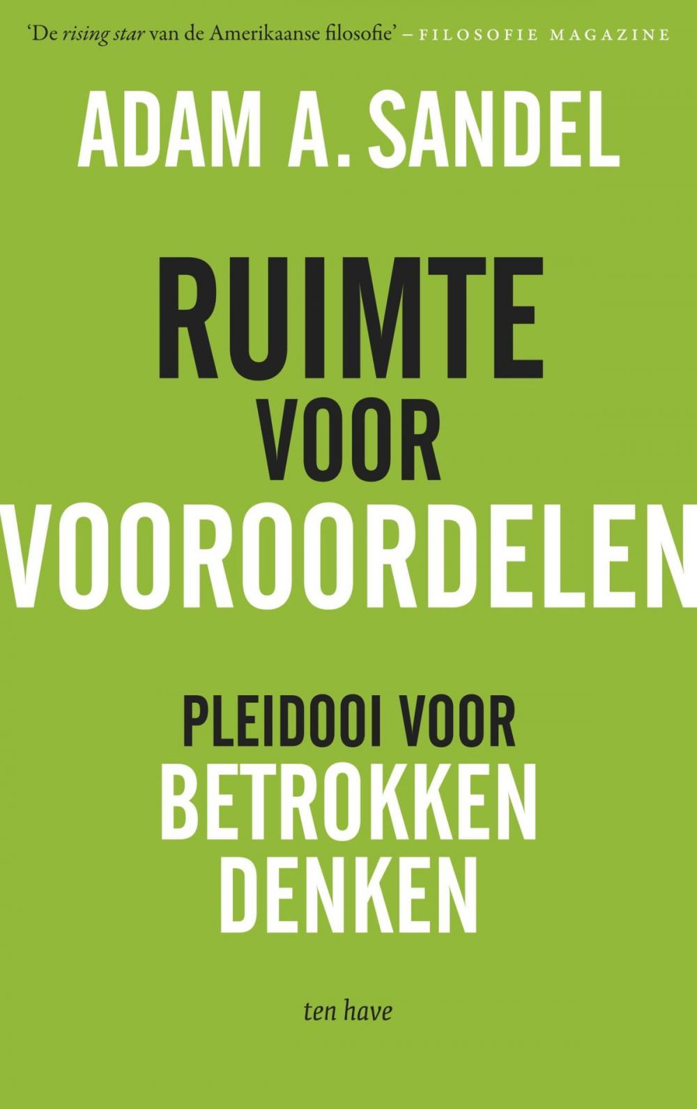 Big bigCover of Ruimte voor vooroordelen