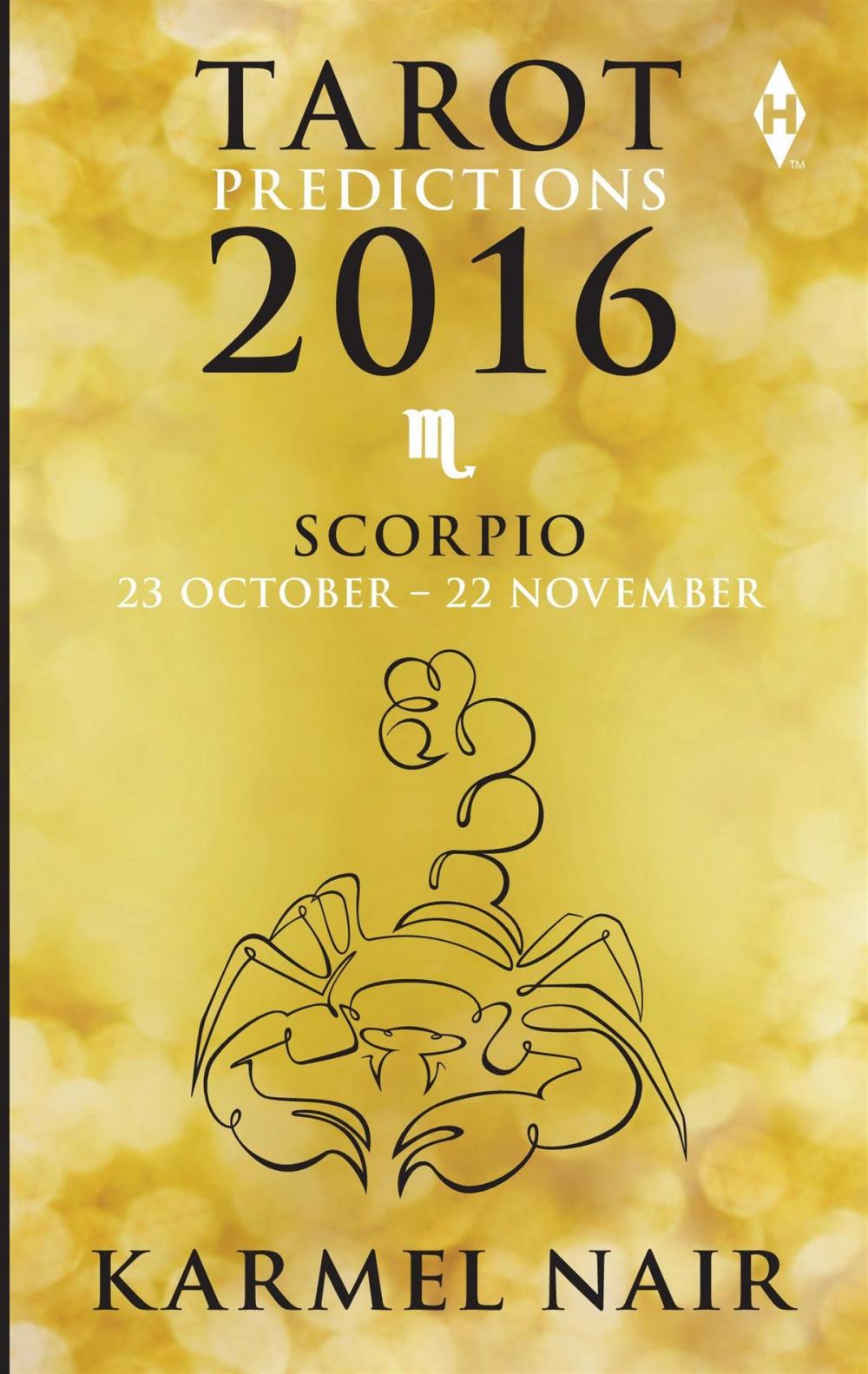 Big bigCover of Tarot Predictions 2016: Scorpio