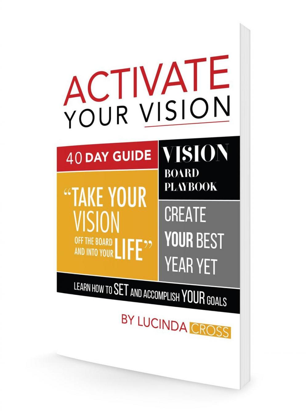 Big bigCover of Activate Your Vision 40 Day Guide Book