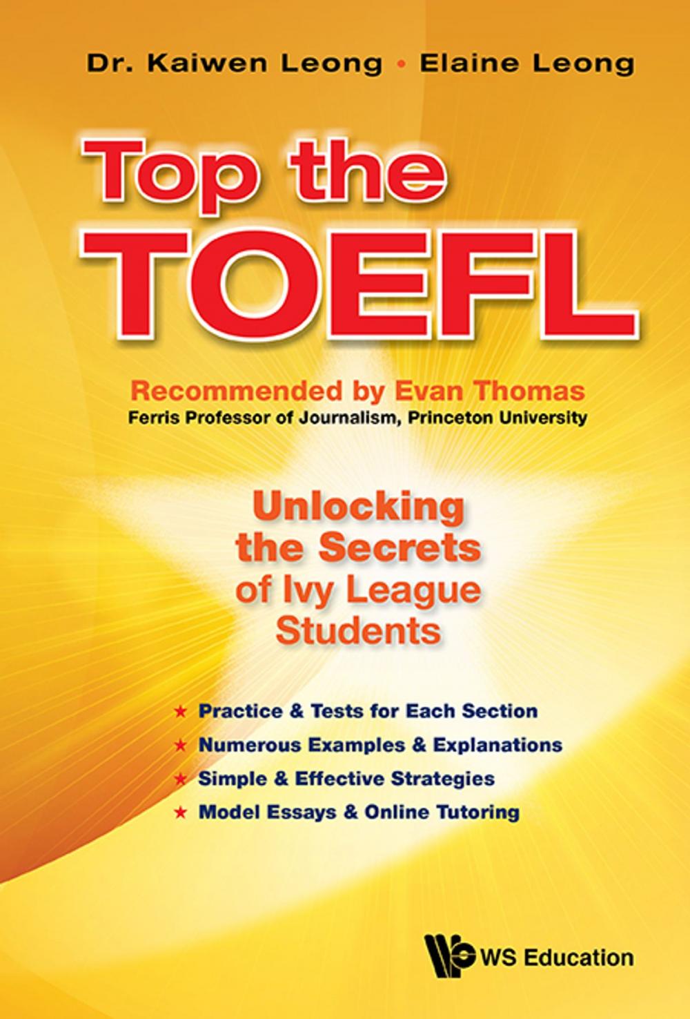 Big bigCover of Top the TOEFL