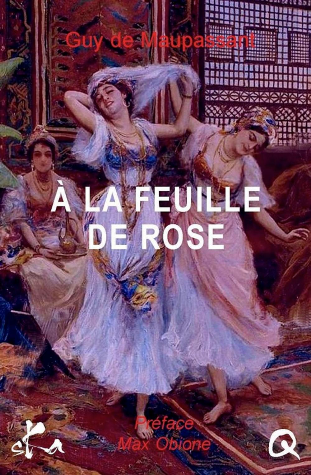 Big bigCover of A la feuille de rose, maison turque