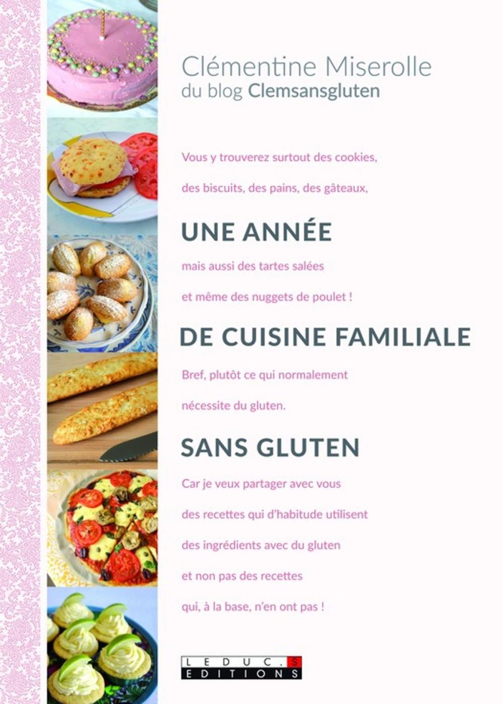 Big bigCover of Une année de cuisine familiale sans gluten