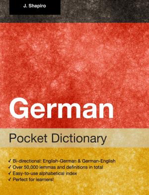 Cover of the book German Pocket Dictionary by J. Schmidt