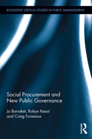 Cover of the book Social Procurement and New Public Governance by Paolo Bertrando