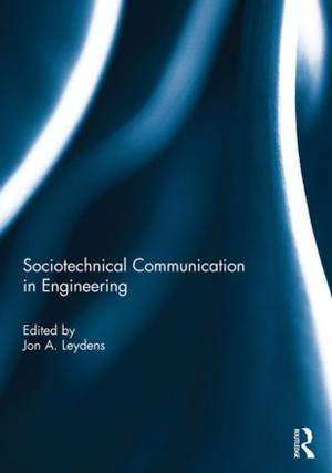 Cover of the book Sociotechnical Communication in Engineering by Jack Werber