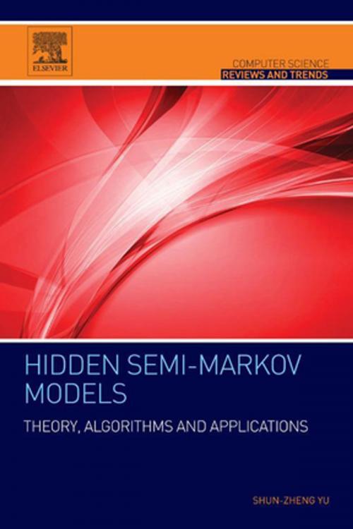 Cover of the book Hidden Semi-Markov Models by Shun-Zheng Yu, Elsevier Science