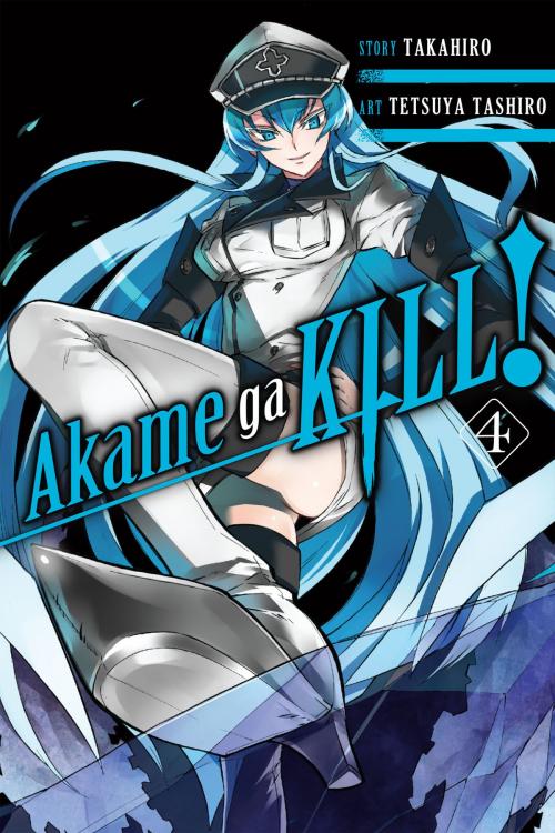 Cover of the book Akame ga KILL!, Vol. 4 by Takahiro, Tetsuya Tashiro, Yen Press