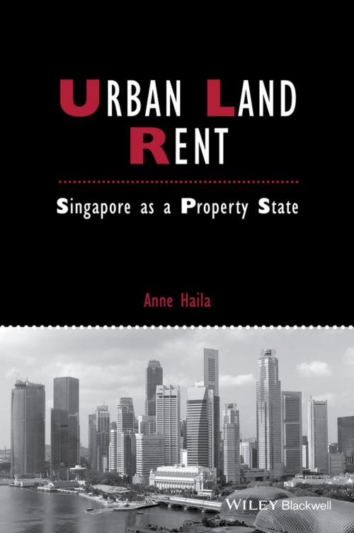 Cover of the book Urban Land Rent by Anne Haila, Wiley