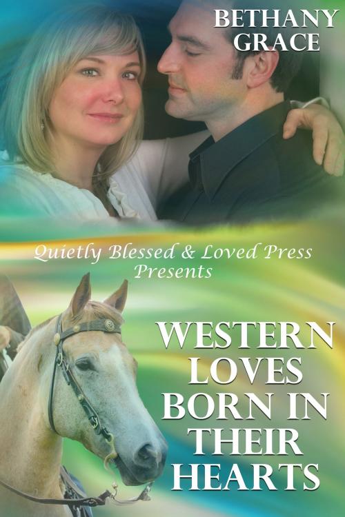 Cover of the book Western Loves Born In Their Hearts by Bethany Grace, Lisa Castillo-Vargas