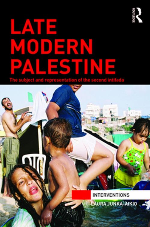 Cover of the book Late Modern Palestine by Laura Junka-Aikio, Taylor and Francis