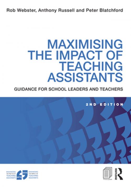 Cover of the book Maximising the Impact of Teaching Assistants by Rob Webster, Anthony Russell, Peter Blatchford, Taylor and Francis