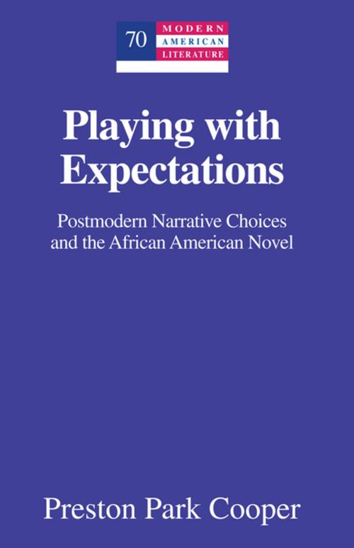 Cover of the book Playing with Expectations by Preston Park Cooper, Peter Lang