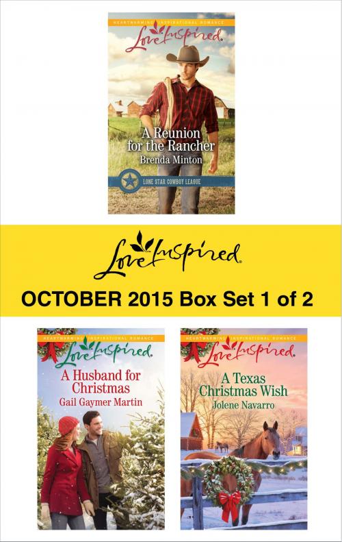 Cover of the book Love Inspired October 2015 - Box Set 1 of 2 by Brenda Minton, Gail Gaymer Martin, Jolene Navarro, Harlequin