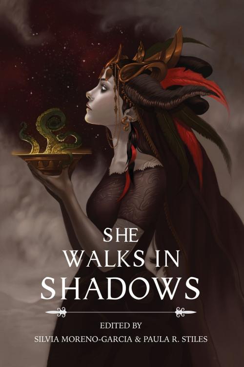 Cover of the book She Walks in Shadows by Silvia Moreno-Garcia, Paula R. Stiles, Innsmouth Free Press