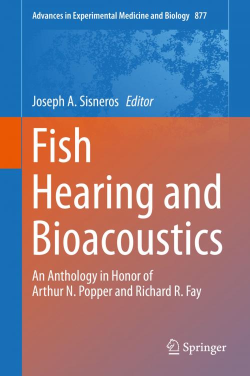 Cover of the book Fish Hearing and Bioacoustics by , Springer International Publishing