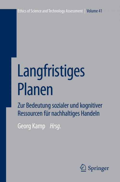 Cover of the book Langfristiges Planen by , Springer Berlin Heidelberg