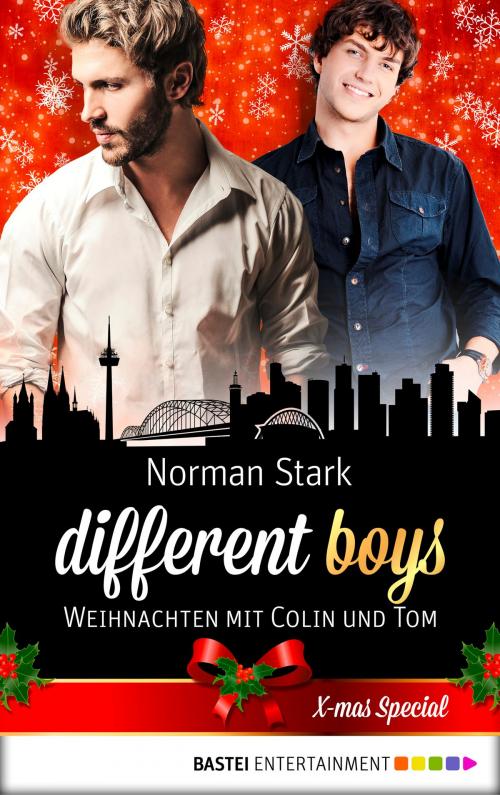 Cover of the book different boys - Weihnachten mit Colin und Tom by Norman Stark, Bastei Entertainment