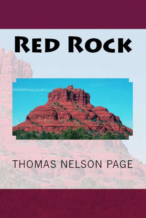Cover of the book Red Rock by Thomas Nelson Page, eKitap Projesi