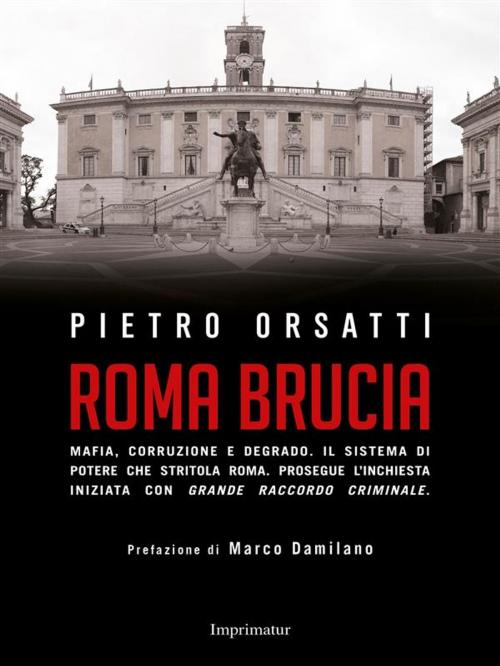 Cover of the book Roma brucia by Pietro Orsatti, Imprimatur