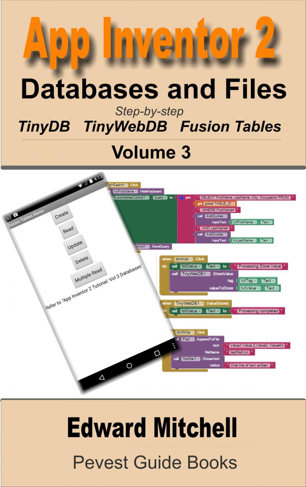 Big bigCover of App Inventor 2 Databases and Files