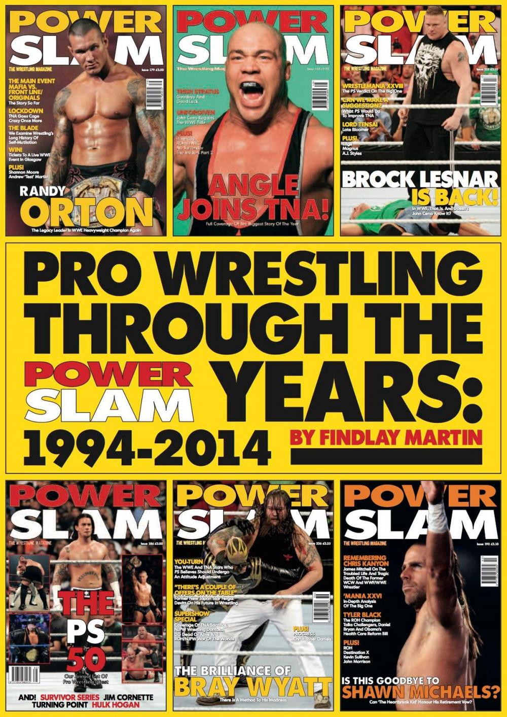 Big bigCover of Pro Wrestling Through The Power Slam Years: 1994-2014