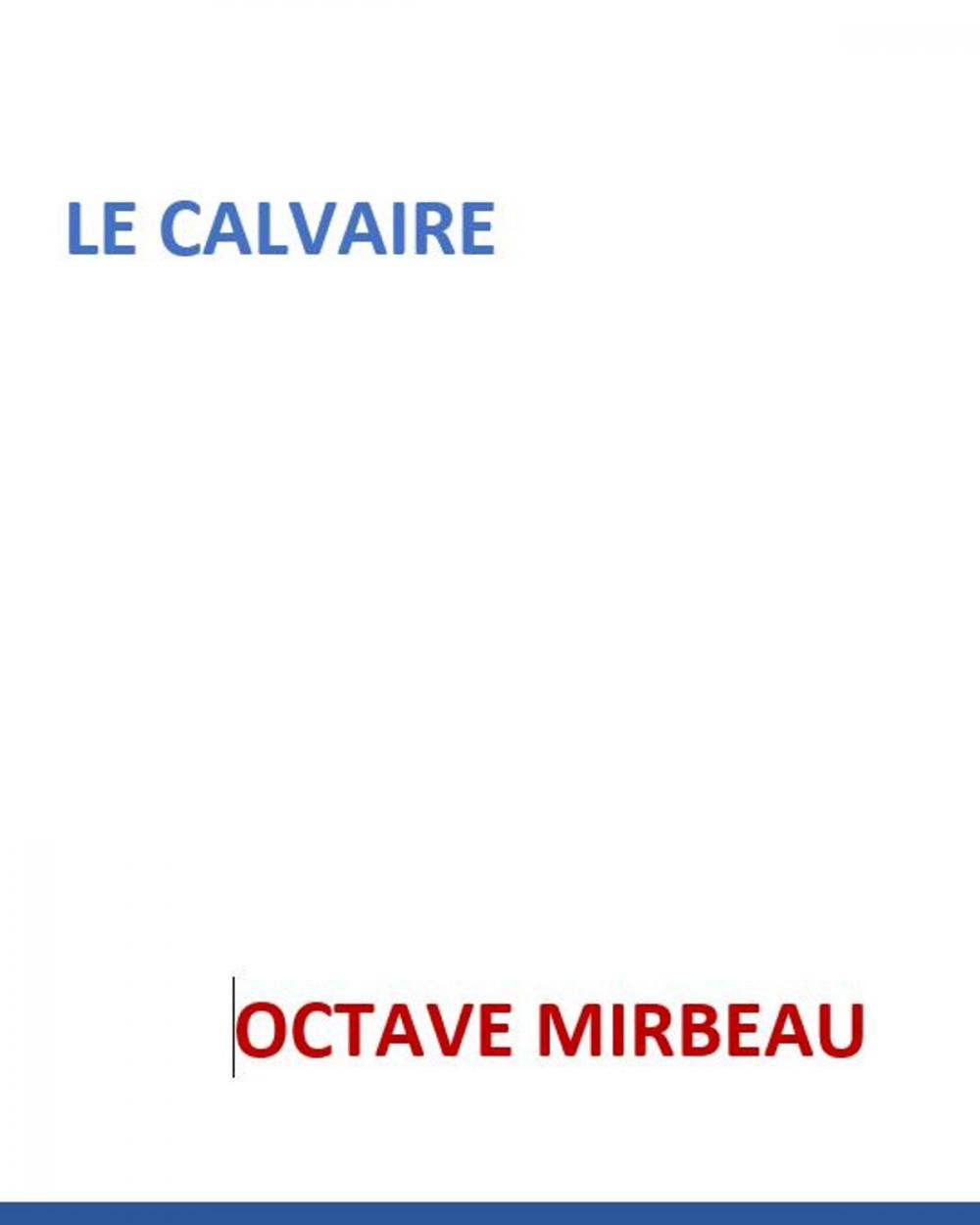 Big bigCover of LE CALVAIRE