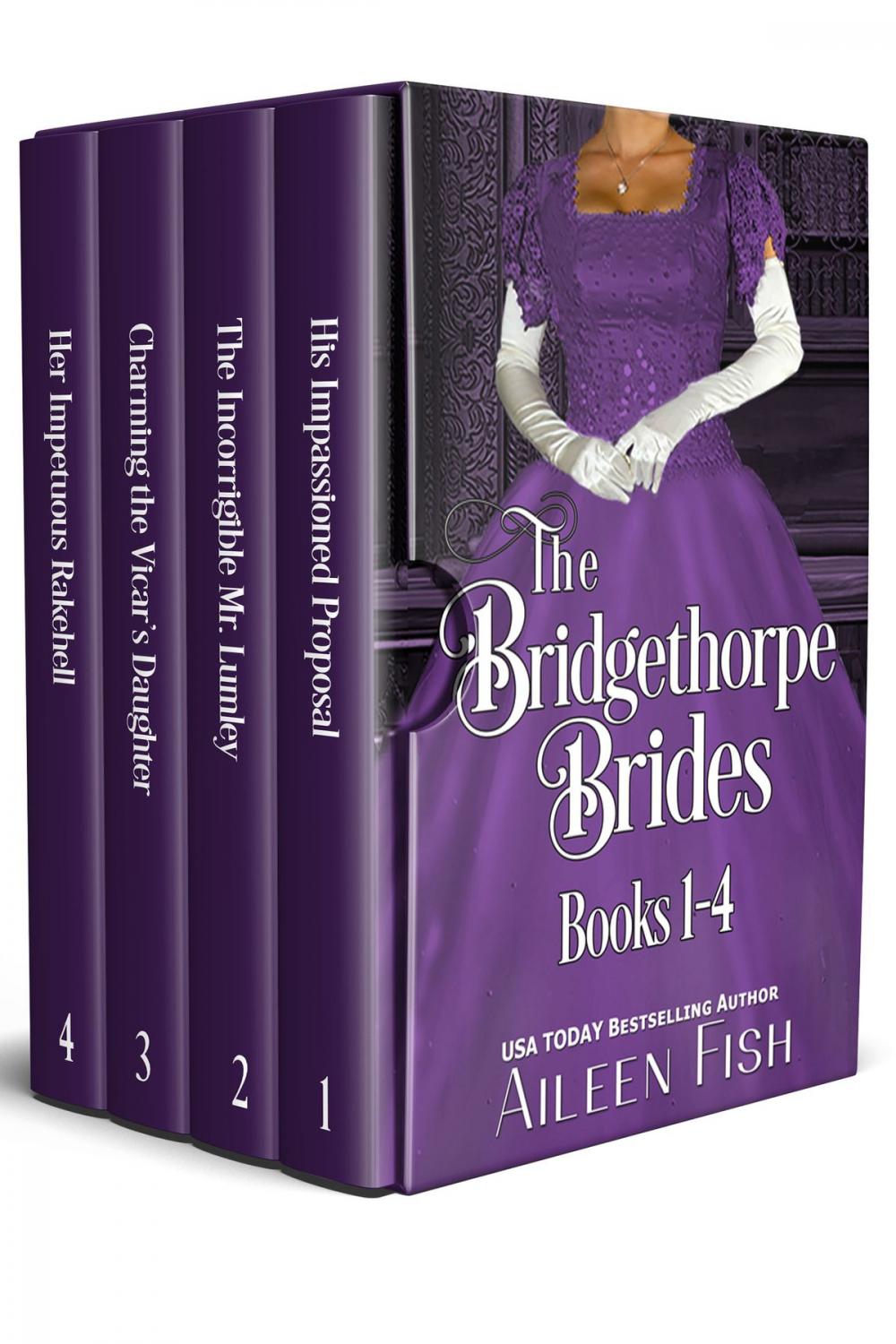 Big bigCover of The Bridgethorpe Brides Books 1-4