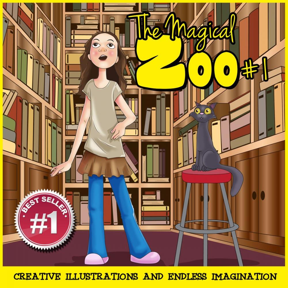 Big bigCover of Children Book : The Magical Zoo #1 (Illustrated childrens books & Great bedtime stories)