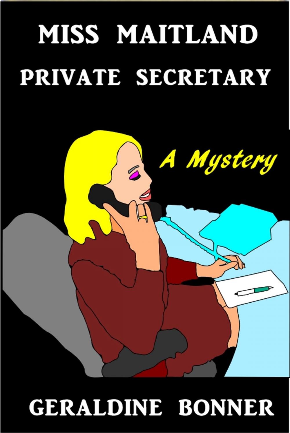 Big bigCover of Miss Maitland Private Secretary