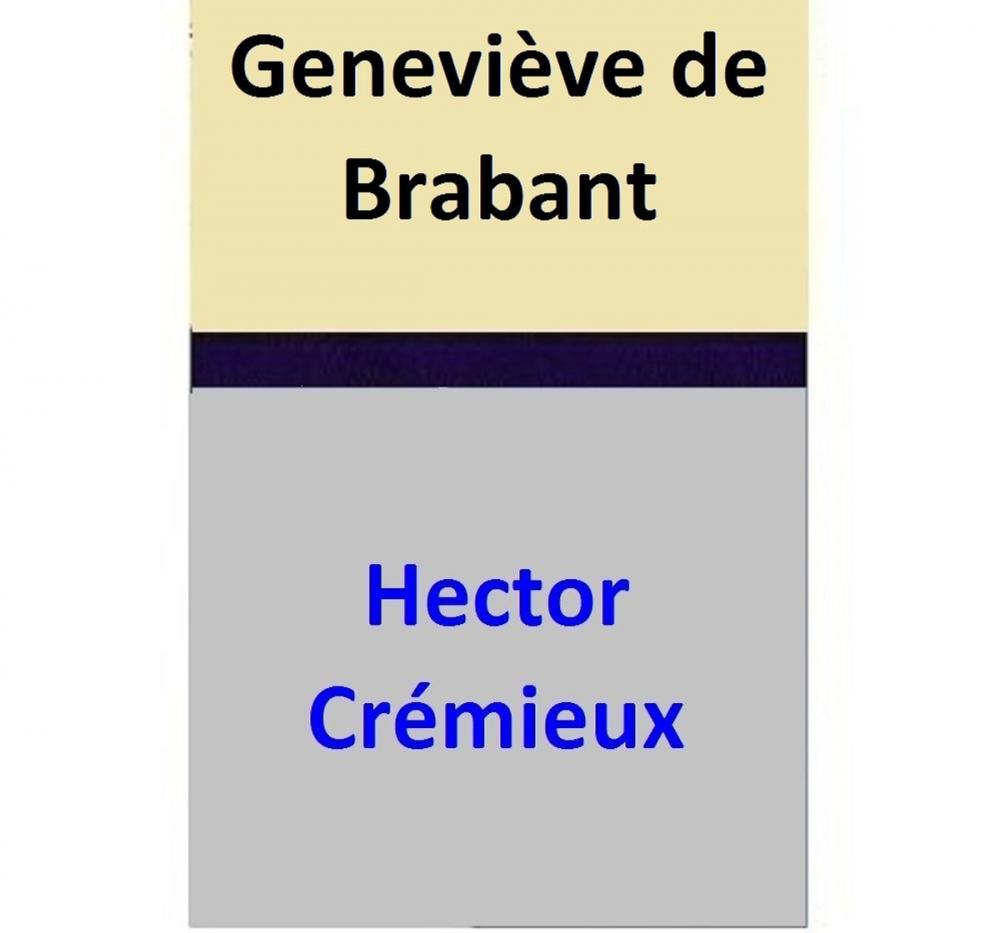 Big bigCover of Geneviève de Brabant