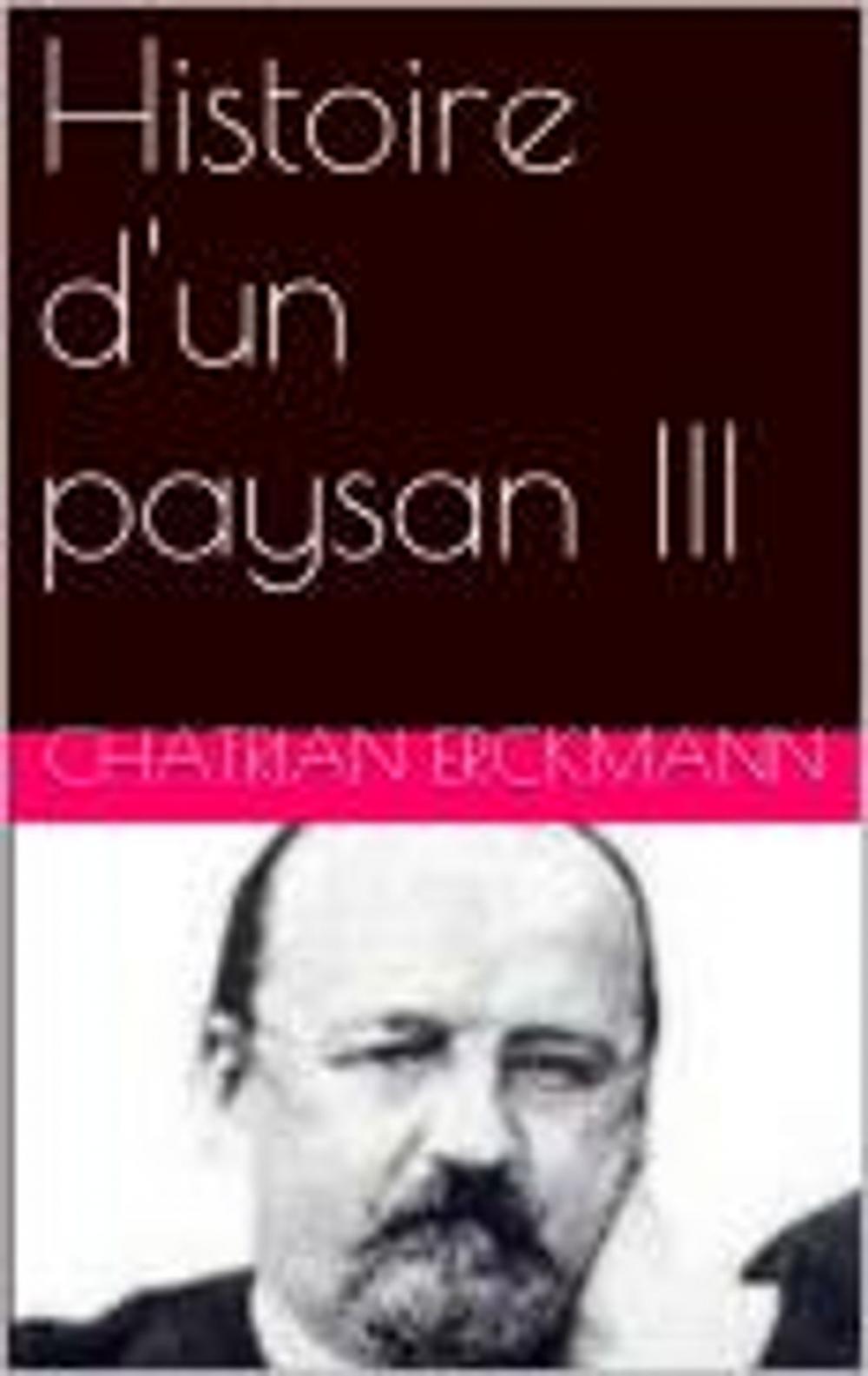 Big bigCover of Histoire d'un paysan III