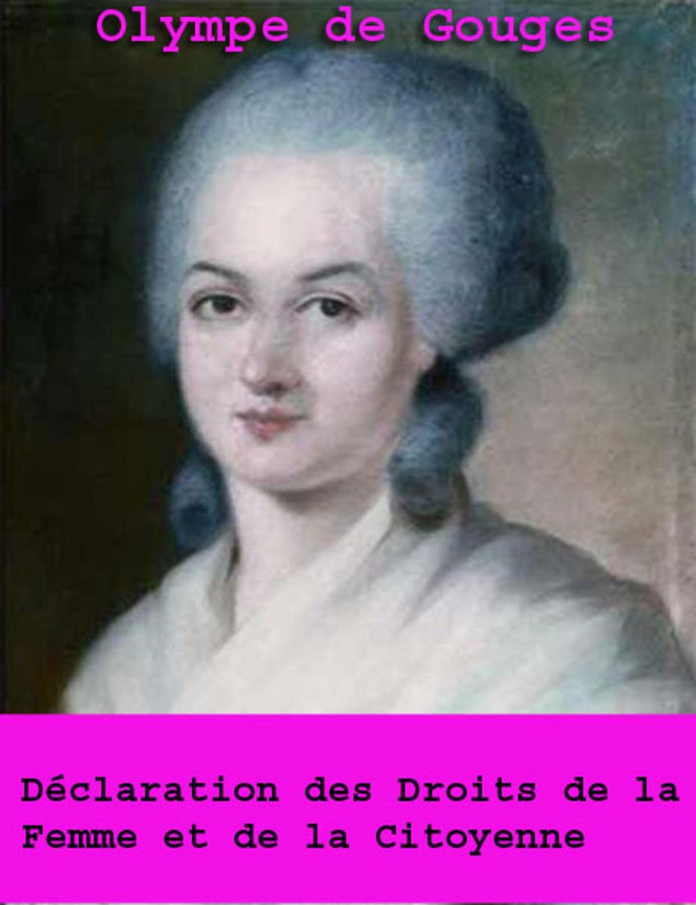 Big bigCover of Déclaration des Droits de la Femme et de la Citoyenne