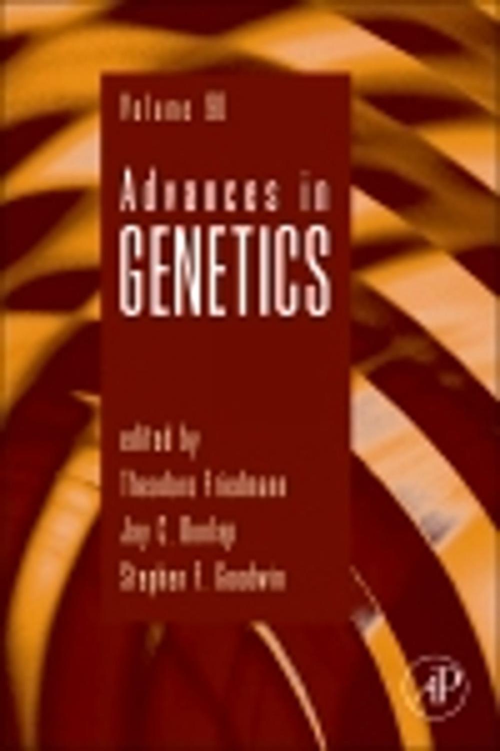 Big bigCover of Advances in Genetics