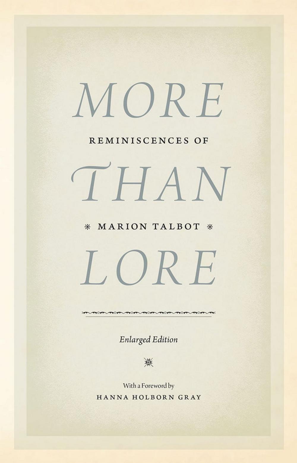 Big bigCover of More than Lore